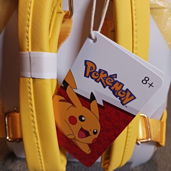 Loungefly Pokémon Pikachu Minimalist Figural Mini Backpack - BoxLunch Exclusive - Picture 8 of 8